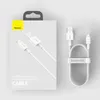 Baseus Superior kabel USB - Lightning 2,4A 1,5 m Biały (CALYS-B02)